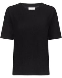 Loulou de Saison - Short-Sleeve Ribbed T-Shirt - Lyst