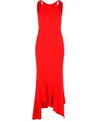 ANDAMANE - Carmen Open-Back Midi Dress - Lyst