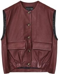 STUDIO AR - Button Pocket Jacket - Lyst