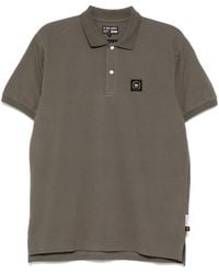 Izzue - Logo-Patch Polo Shirt - Lyst