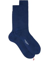 SCAROSSO - Ribbed Knee-High Socks - Lyst