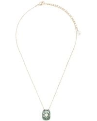 Swarovski - Sublima Octagon-Cut Necklace - Lyst