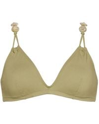 Eres - Edina Full-Cup Beaded Bikini Top - Lyst