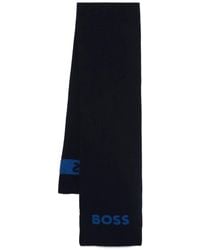 BOSS - Sciarpa Con Logo - Lyst
