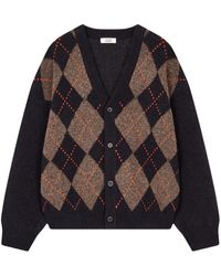 Studio Tomboy X - Cardigan Mit Argyle-Muster - Lyst