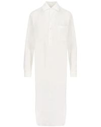 Loro Piana - Patch-Pocket Midi Dress - Lyst