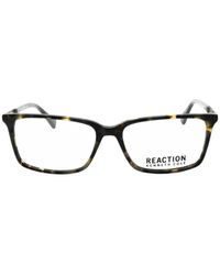 Kenneth Cole - Tortoiseshell-Effect Rectangle-Frame Glasses - Lyst