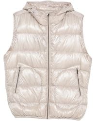 Herno - Hooded Gilet - Lyst