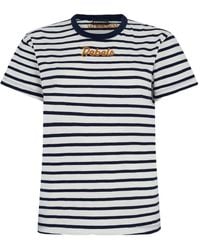 DSquared² - Just Right Fit Striped T-Shirt - Lyst