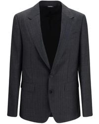 Dolce & Gabbana - Pinstripe-Pattern Notched-Lapel Blazer - Lyst