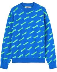 Ambush - Logo-Intarsia Crew-Neck Jumper - Lyst