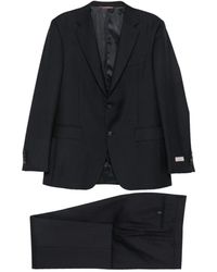 Canali - Notched-Lapel Single-Breasted Suit - Lyst