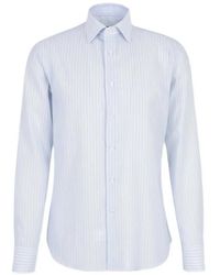 Canali - Striped Shirt - Lyst