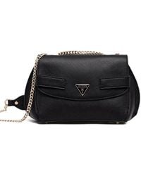 Guess - Serenova Chain Strap Flap Cross Body Bag - Lyst