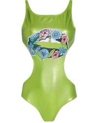 Brigitte Bardot - Maillot De Bain À Fleurs - Lyst