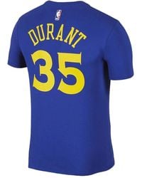 Nike - X Nba Golden State Warriors Kevin Durant Round-Neck T-Shirt - Lyst