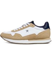 Hackett - Baskets Vector Plain À Empiècements En Daim - Lyst