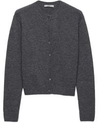 Prada - Cashmere Cardigan - Lyst