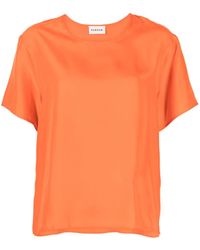P.A.R.O.S.H. - Sunny Silk T-shirt - Lyst