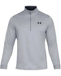 Under Armour - Armour Half-Zip Long-Sleeve Top - Lyst