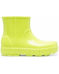 UGG Debossed-logo Rain Boots - Green