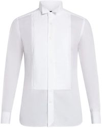 Tom Ford - Pintuck Long-Sleeve Shirt - Lyst
