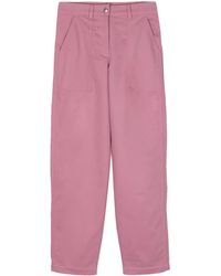 Maison Kitsuné - High-Rise Straight-Leg Jeans - Lyst