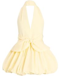 Patou - Bloomer Faille Minidress - Lyst