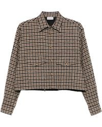 Moncler - Check-Pattern Overshirt - Lyst