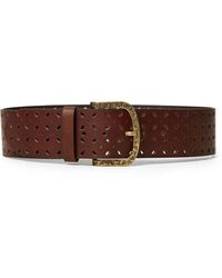 Twinset - Lasered Leather Belt - Lyst