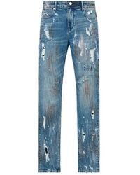 RTA - Clayton Distressed-Effect Jeans - Lyst