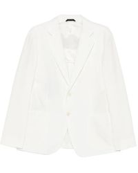 Giorgio Armani - Veste En Laine Boutonnée - Lyst