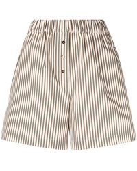Claudie Pierlot - Striped Boxer Shorts - Lyst