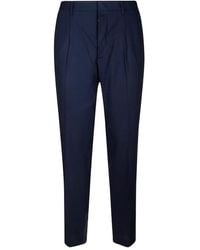 Alpha Industries - Pleated Cotton Chino Trousers - Lyst