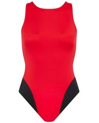 Let's Swim - Open-Back Swimsuit - Lyst