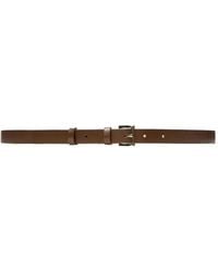 12 STOREEZ - Square-Buckle Leather Belt - Lyst