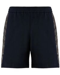 Missoni - Pantalones Cortos De Chándal Con Motivo En Zigzag - Lyst