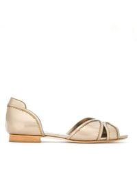 Sarah Chofakian Ballet flats and ballerina shoes for Women | Online Sale up  to 70% off | Lyst