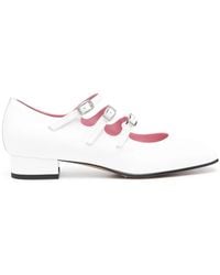 CAREL PARIS - Ariana Leather Mary Jane Shoes - Lyst