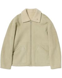 AURALEE - Merino Mouton Jacket - Lyst