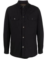 Moorer - Press-Stud Fastening Shirt Jacket - Lyst