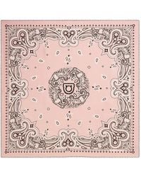 Ferragamo - Paisley Print Silk Scarf - Lyst