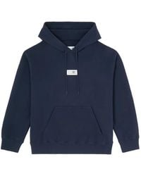 MM6 by Maison Margiela - Unbrushed Cotton Hoodie - Lyst