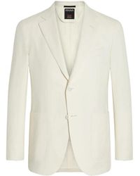 ZEGNA - Oasi Lino Blazer - Lyst