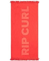 Rip Curl - Strandtuch Mit Jacquard-Logo - Lyst