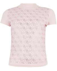 Guess - 4G Logo T-Shirt - Lyst