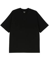 44 Label Group - Classic Logo-Embroidered Cotton T-Shirt - Lyst