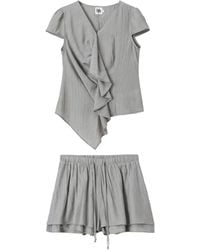 B+ AB - Ensemble Haut-Short À Détails Volantés - Lyst