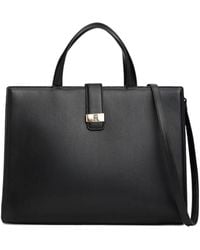 Tommy Hilfiger - Logo-Plaque Tote Bag - Lyst