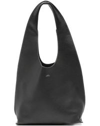A.P.C. - Le Neige Grainy-Leather Shoulder Bag - Lyst